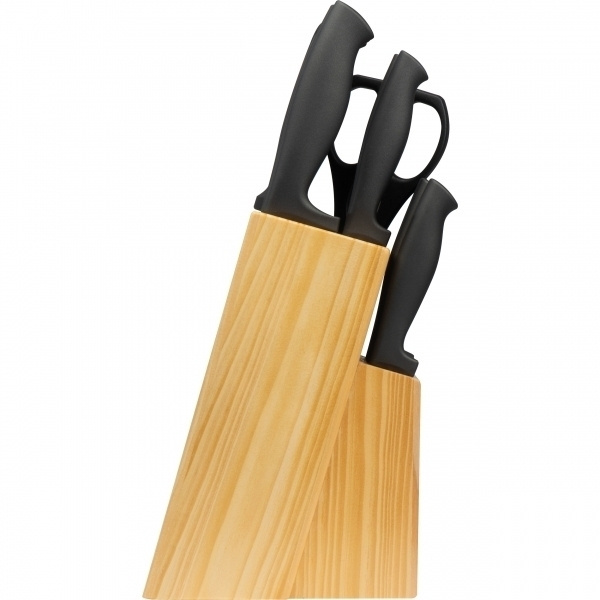 Logo trade promotional gifts picture of: Knife block BERLIN