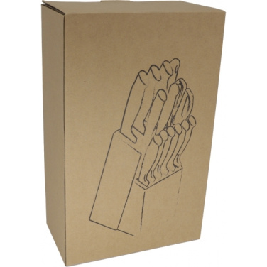 Logo trade promotional merchandise image of: Knife block BERLIN