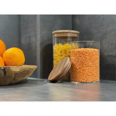 Logo trade corporate gift photo of: Pojemnik szklany OSAKA 700 ml