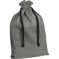 Recycled cotton bag PARKSVILLE, dark grey