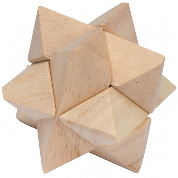 Logotrade promotional gift image of: Wooden puzzle TOULOUSE