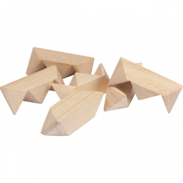 Logo trade advertising products picture of: Wooden puzzle TOULOUSE