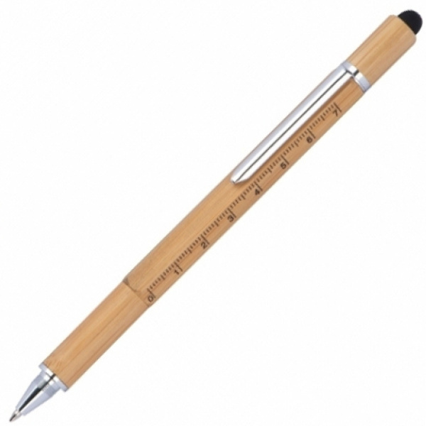 Logotrade promotional merchandise picture of: 6in1 multifunctional pen COIMBRA