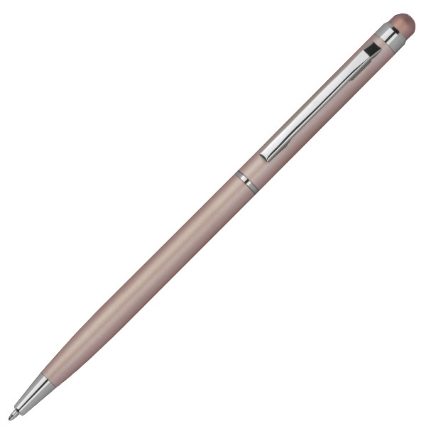 Logo trade corporate gifts picture of: Ball pen with touch function CATANIA