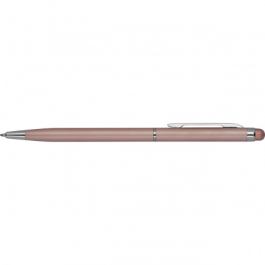 Logo trade advertising products picture of: Ball pen with touch function CATANIA