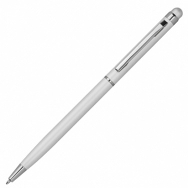 Logo trade promotional giveaways image of: Ball pen with touch function CATANIA