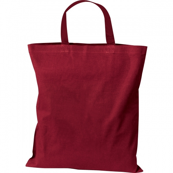 Logotrade advertising products photo of: Cotton bag with short handles BREGENZ