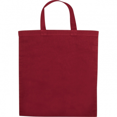 Logotrade promotional item picture of: Cotton bag with short handles BREGENZ