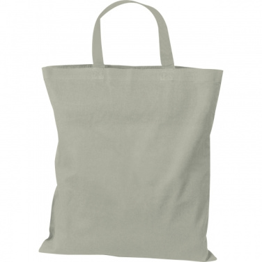 Logotrade promotional giveaway picture of: Cotton bag with short handles BREGENZ