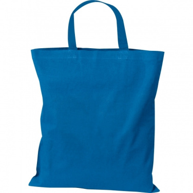 Logo trade advertising products picture of: Cotton bag with short handles BREGENZ