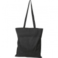 Cotton bag with long handles COPENHAGEN, black