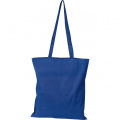 Cotton bag with long handles COPENHAGEN, blue