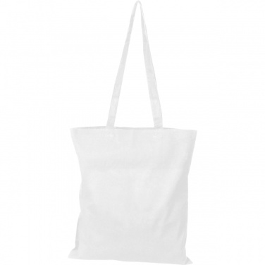 Logo trade corporate gifts image of: Cotton bag with long handles COPENHAGEN