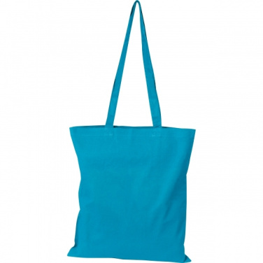 Logo trade promotional gift photo of: Cotton bag with long handles COPENHAGEN