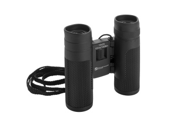 Logotrade promotional merchandise photo of: Binoculars TRIVOR Schwarzwolf