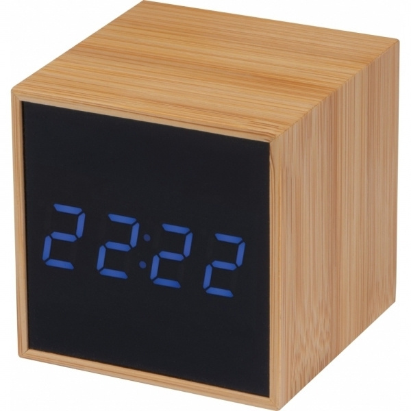 Logo trade promotional products picture of: Desk clock CHARLESTON