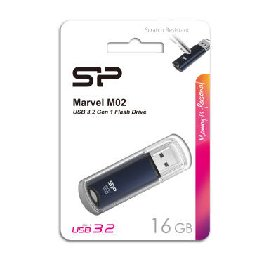 Logotrade business gifts photo of: Pendrive Silicon Power Marvel - M02 3.2 16GB