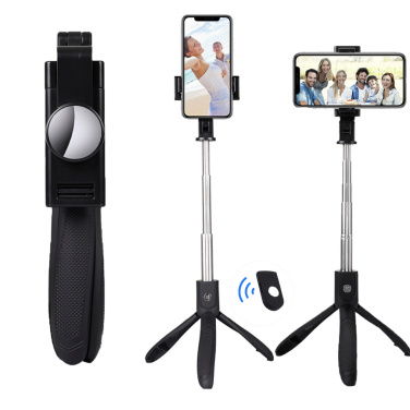 Logo trade corporate gifts image of: Selfie stick with tripod, K06