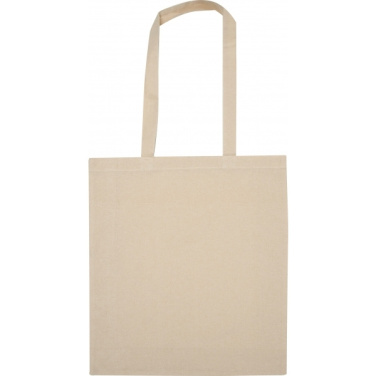 Logotrade promotional products photo of: Organic cotton bag with bottom fold INNSBRUCK