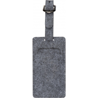 Logo trade promotional merchandise image of: Felt Suitcase Tag PORTLAND