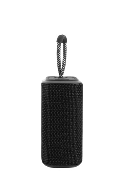 Logo trade promotional gifts image of: Waterproof bluetooth speaker HARDEOL Schwarzwolf