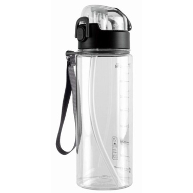 Logotrade promotional item image of: Drinking bottle SEYHAN 900 ml Schwarzwolf