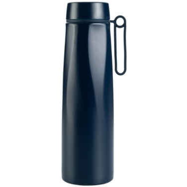 Logo trade promotional merchandise picture of: Thermo bottle NIKKO 500 ml Schwarzwolf