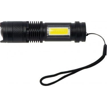 Logo trade corporate gift photo of: Rechargeable flashlight AARHUS