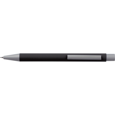 Logo trade advertising product photo of: Mechanical pencil soft touch ANCONA