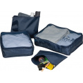 4-piece travel set BELMONT, navy blue