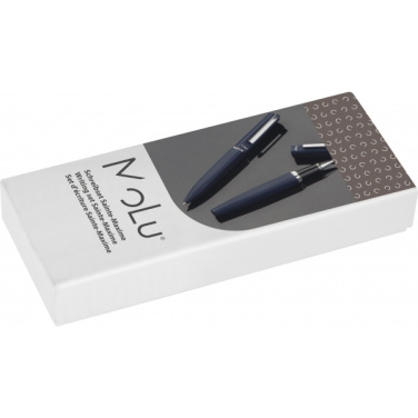 Logo trade promotional products picture of: Writing set soft touch SAINTE MAXIME MoLu