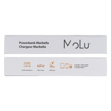 Logotrade advertising product image of: Power bank 20 000 mAh MARABELLA MoLu