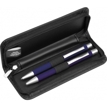 Logotrade promotional merchandise photo of: Writing set soft touch Uppsala