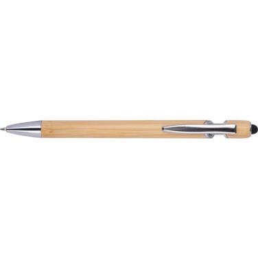 Logo trade business gift photo of: Ballpoint pen touch pen Nairobi