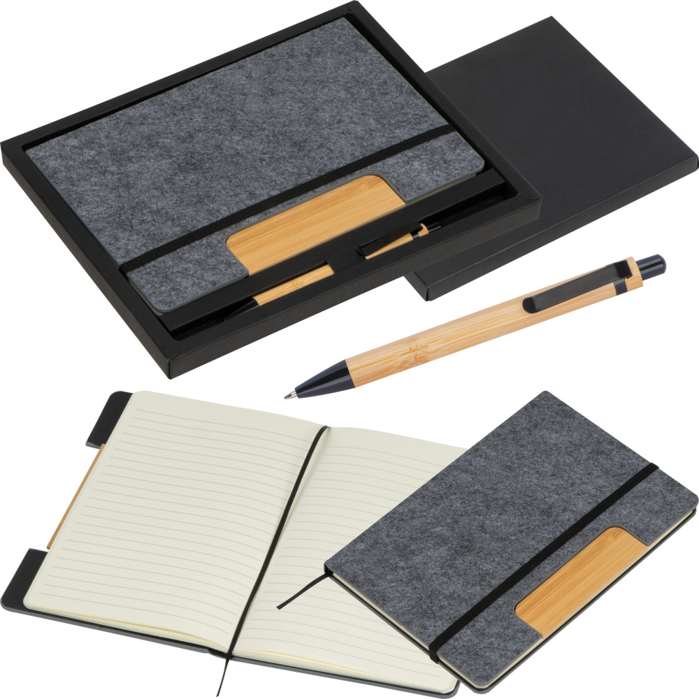 Logotrade promotional giveaways photo of: Notebook set Walsall