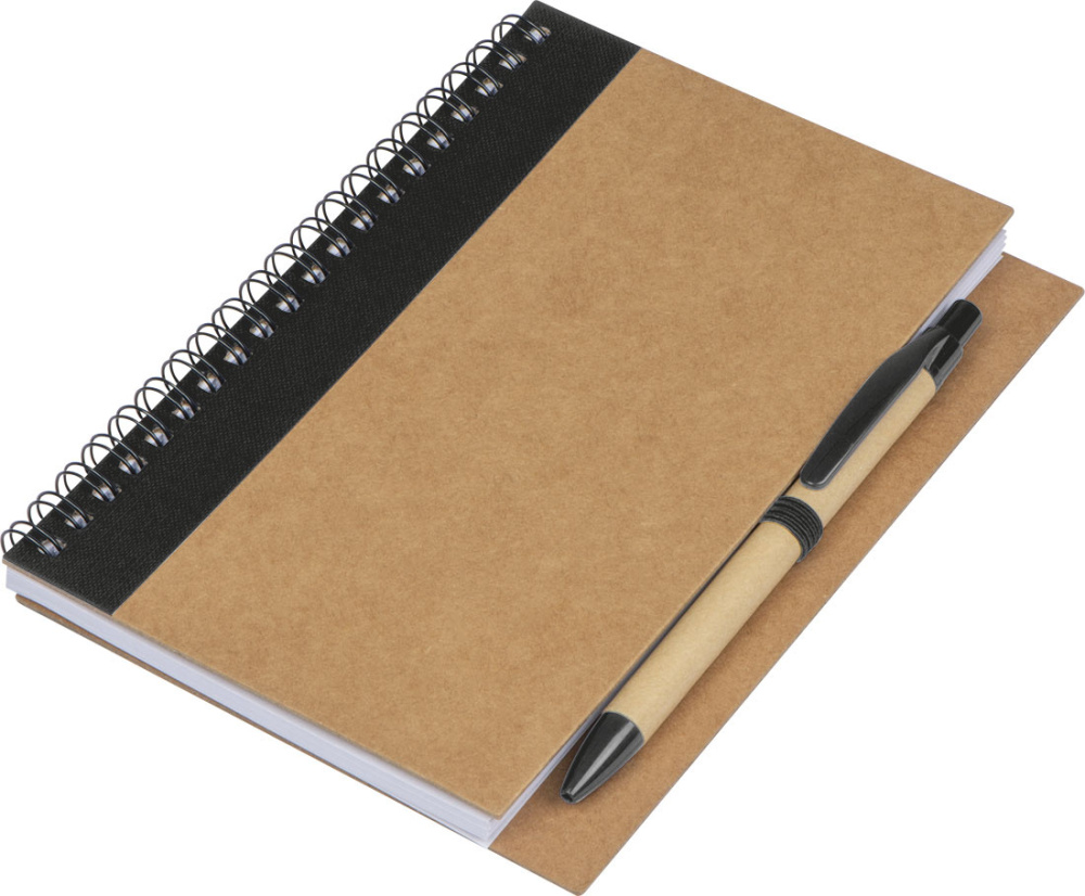 Logo trade promotional products image of: Spiral notebook Ravenna