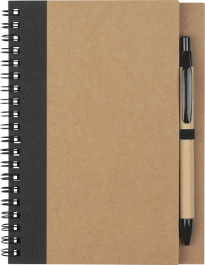 Logo trade promotional products image of: Spiral notebook Ravenna