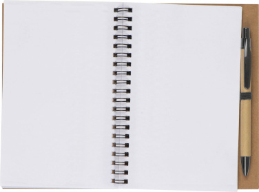 Logo trade advertising products image of: Spiral notebook Ravenna