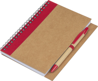 Logo trade promotional item photo of: Spiral notebook Ravenna