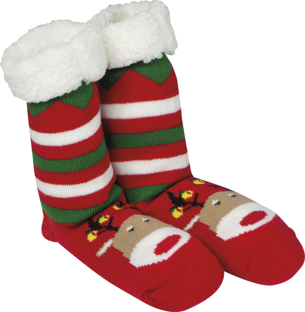 Logo trade business gifts image of: Christmas socks Lund