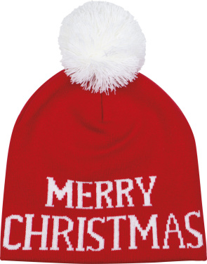 Logo trade promotional giveaway photo of: Christmas hat Whitehorse