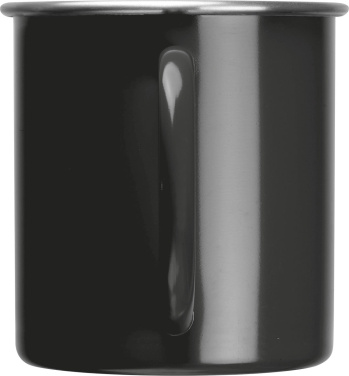 Logo trade corporate gifts picture of: Steel cup Trezzo