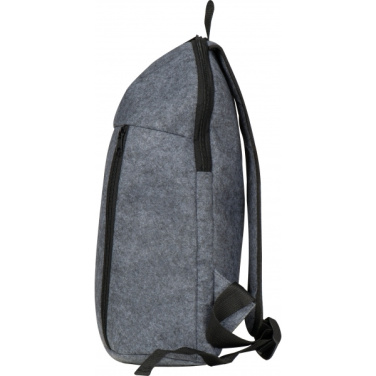 Logo trade promotional gifts image of: RPET Backpack Davos