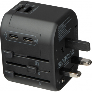 Logotrade promotional item picture of: Travel Adapter Maracena