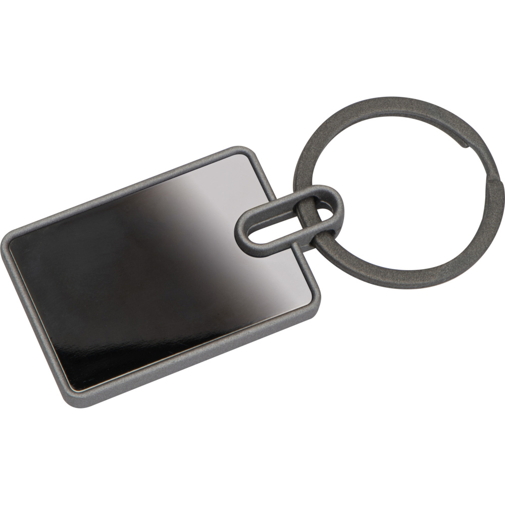 Logo trade advertising product photo of: Zinc keychain Tijuana