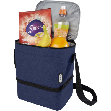 Logotrade promotional product image of: Tundra 9-can GRS RPET lunch cooler bag 9L