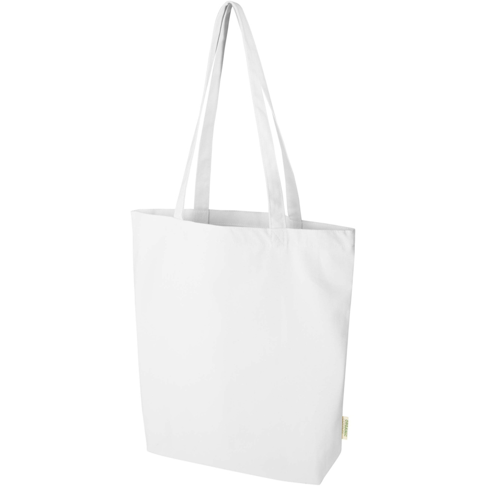 Logo trade corporate gifts picture of: Orissa 270 g/m² organic tote bag 10L