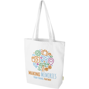 Logotrade promotional item image of: Orissa 270 g/m² organic tote bag 10L