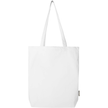 Logotrade promotional giveaway picture of: Florida 270 g/m² GRS recycled tote bag 10L