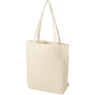 Logo trade promotional item photo of: Florida 270 g/m² GRS recycled tote bag 10L